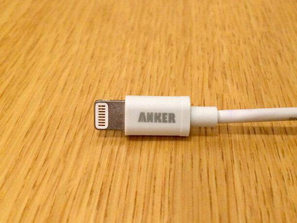 Anker Lightningケーブル