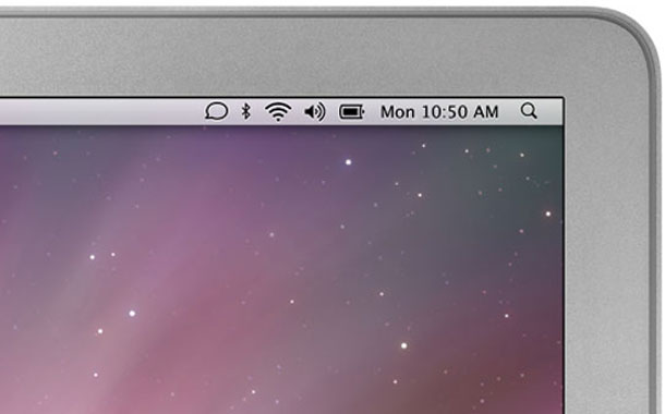 超簡単。Macのメニューバーに表示されたアイコンを並び替えたり削除してカスタマイズする方法。